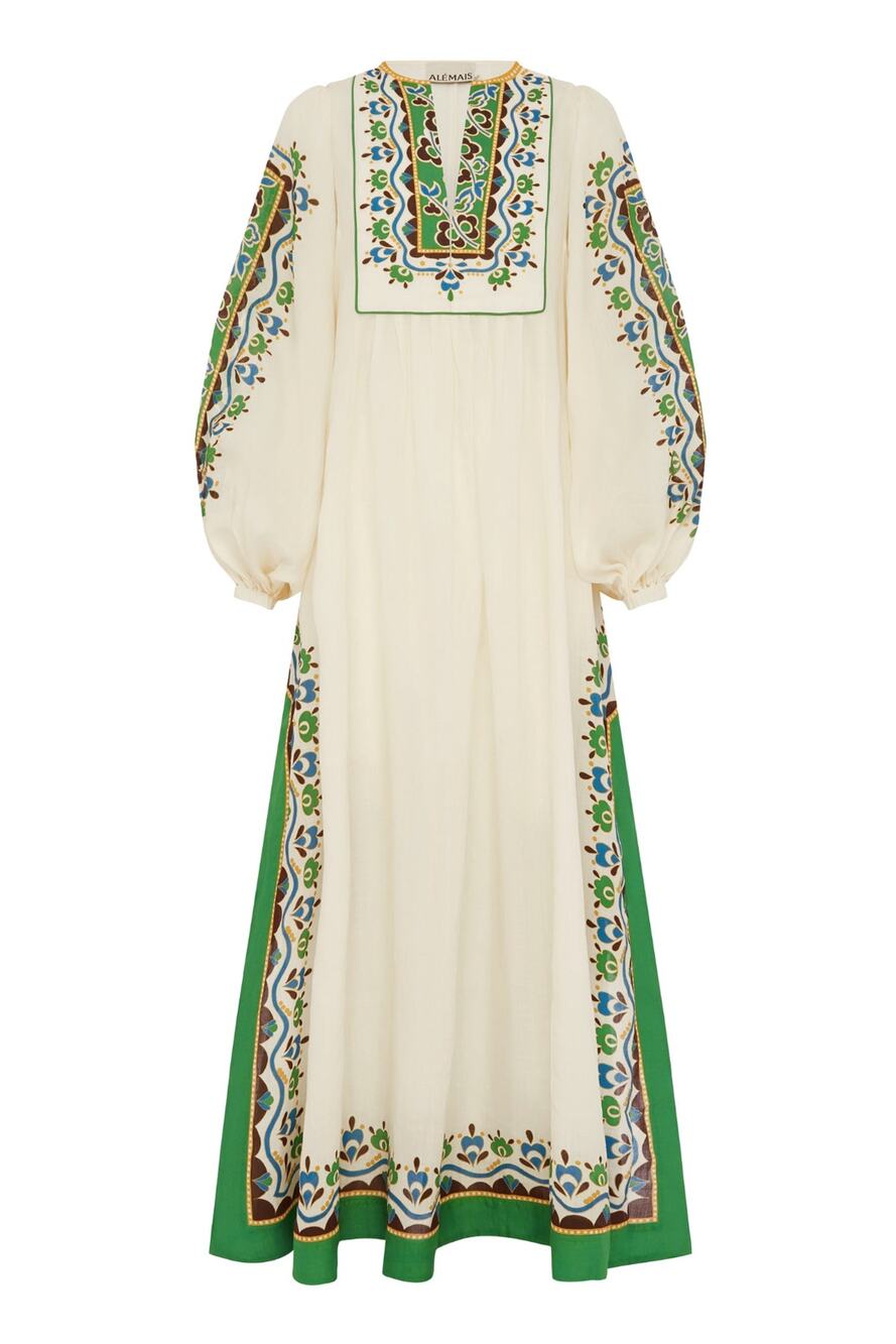 Alemais bridgette midi tunic dress